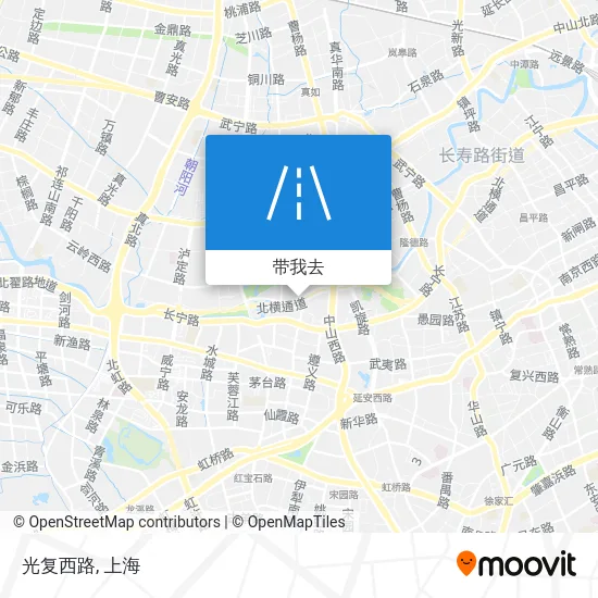 光复西路地图