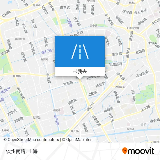 钦州南路地图