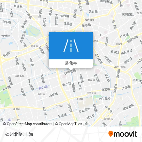 钦州北路地图