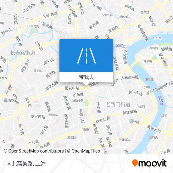 南北高架路地图