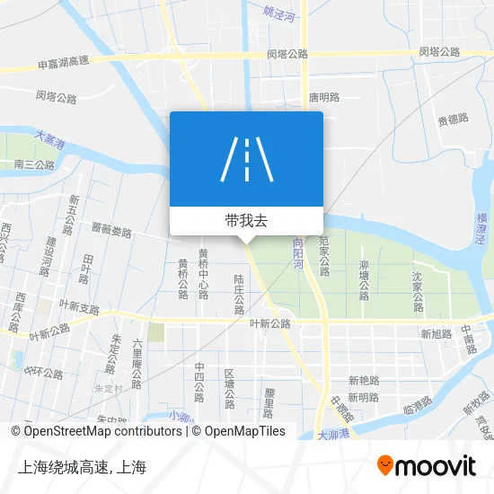 上海绕城高速地图