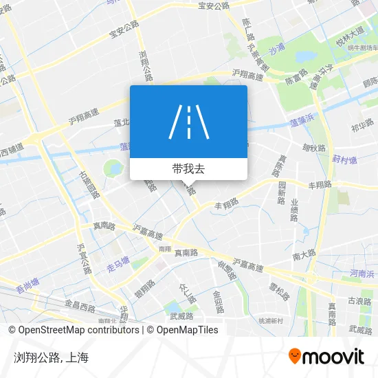 浏翔公路地图
