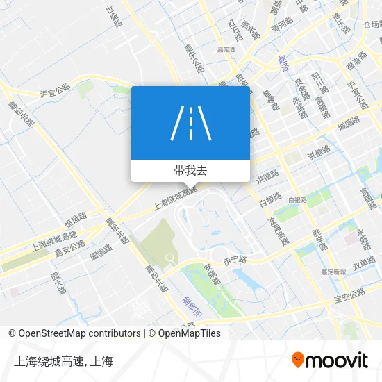 上海绕城高速地图