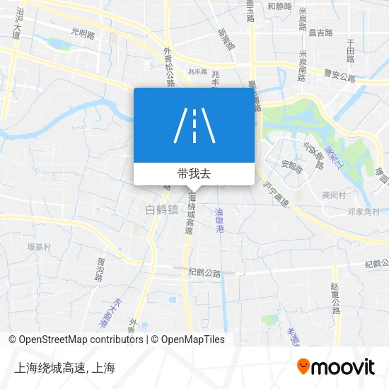 上海绕城高速地图