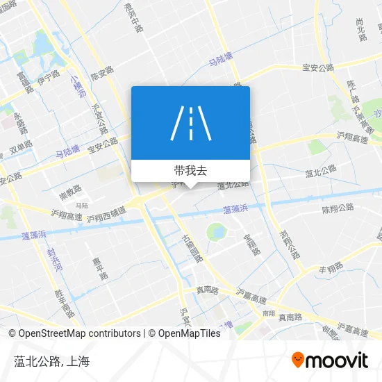 蕰北公路地图