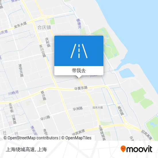 上海绕城高速地图