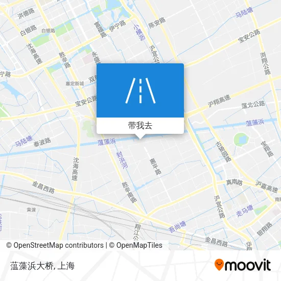 蕰藻浜大桥地图