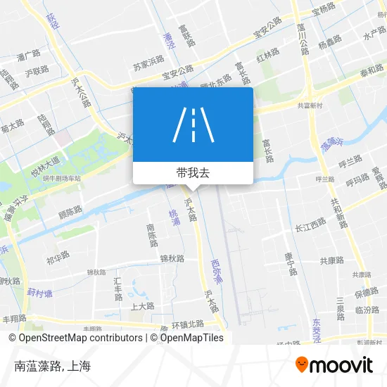 南蕰藻路地图