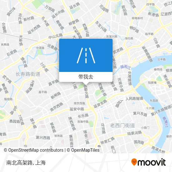 南北高架路地图