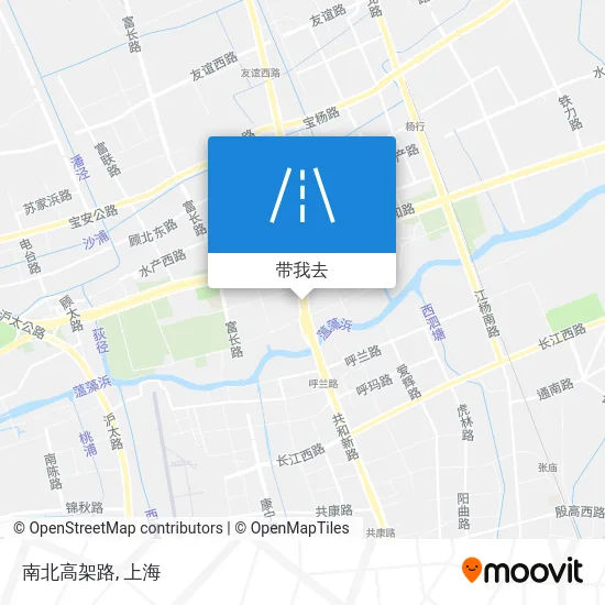 南北高架路地图