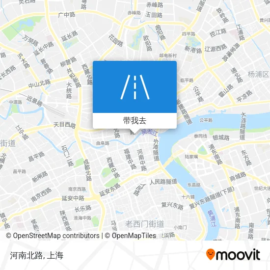 河南北路地图