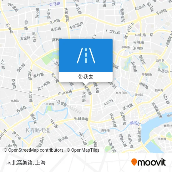 南北高架路地图