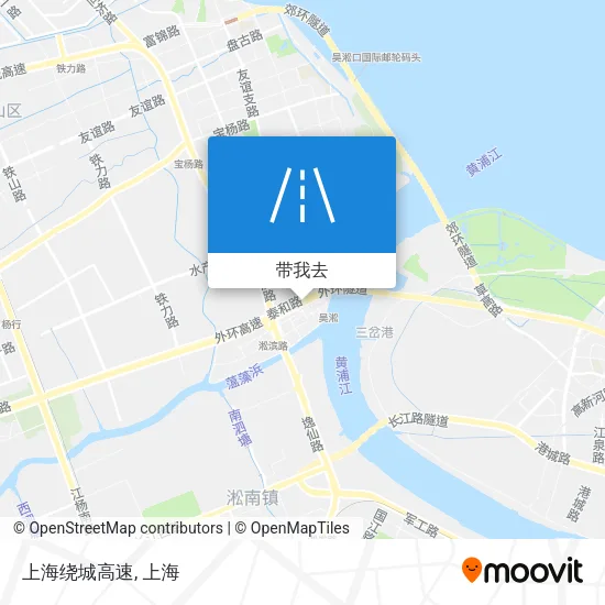 上海绕城高速地图