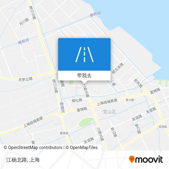 江杨北路地图