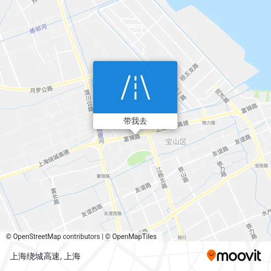 上海绕城高速地图