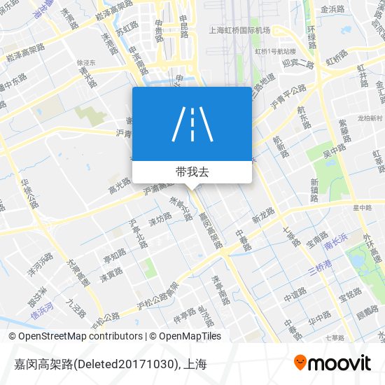 嘉闵高架路(Deleted20171030)地图