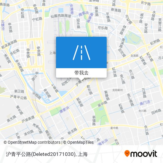 沪青平公路(Deleted20171030)地图