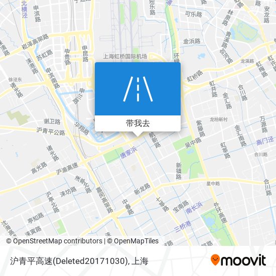 沪青平高速(Deleted20171030)地图