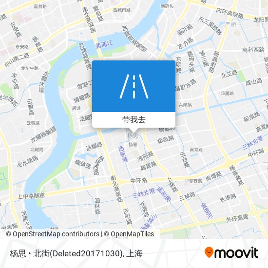 杨思 • 北街(Deleted20171030)地图