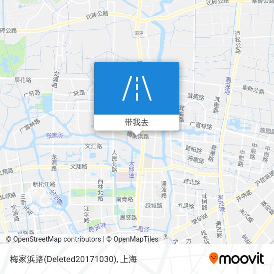 梅家浜路(Deleted20171030)地图