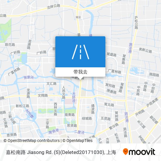 嘉松南路 Jiasong Rd. (S)(Deleted20171030)地图