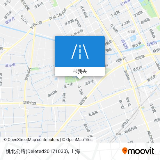 姚北公路(Deleted20171030)地图