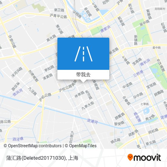 蒲汇路(Deleted20171030)地图