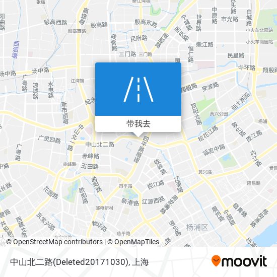 中山北二路(Deleted20171030)地图
