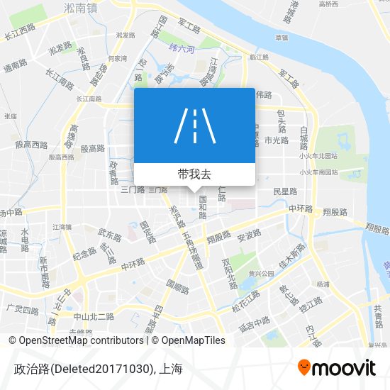 政治路(Deleted20171030)地图