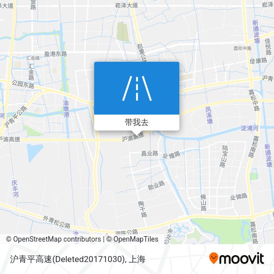 沪青平高速(Deleted20171030)地图