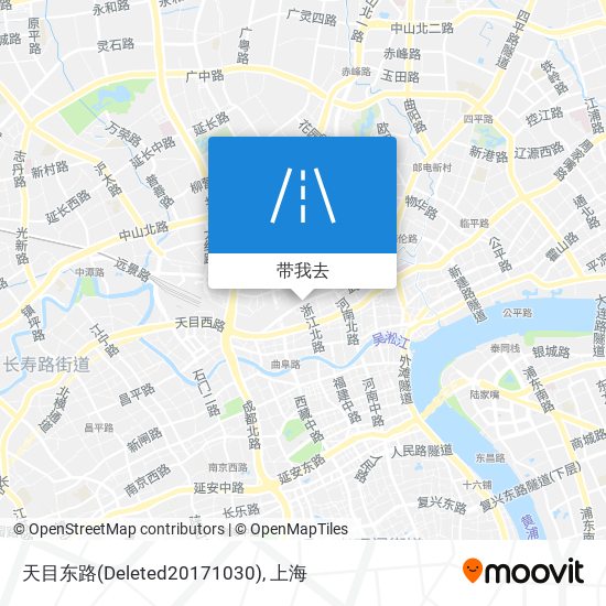 天目东路(Deleted20171030)地图