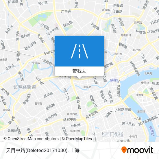 天目中路(Deleted20171030)地图