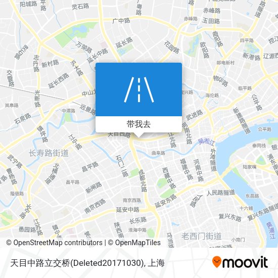 天目中路立交桥(Deleted20171030)地图