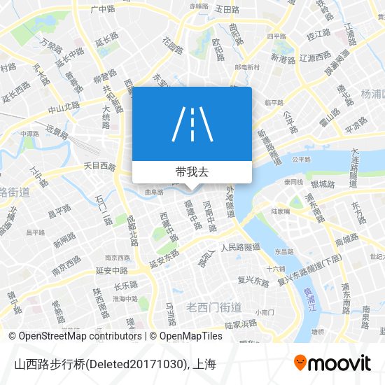 山西路步行桥(Deleted20171030)地图