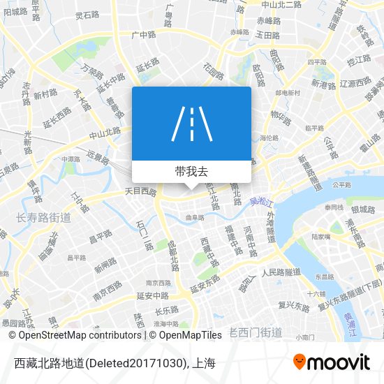 西藏北路地道(Deleted20171030)地图