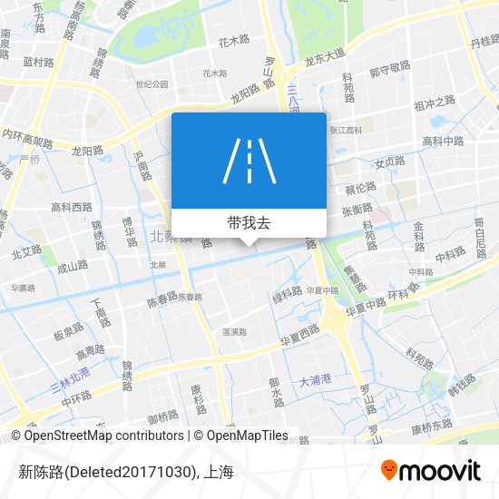 新陈路(Deleted20171030)地图