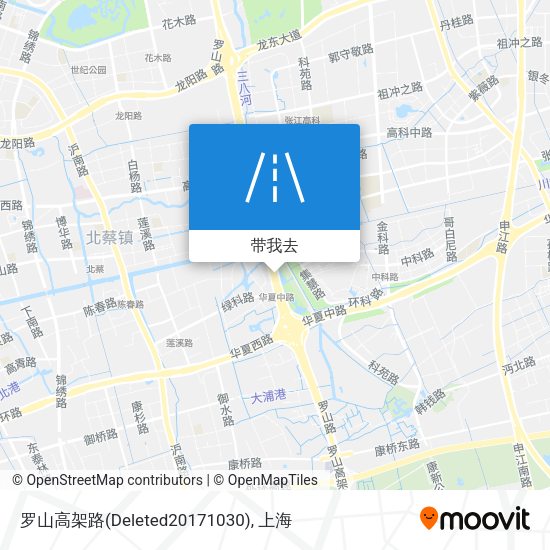 罗山高架路(Deleted20171030)地图