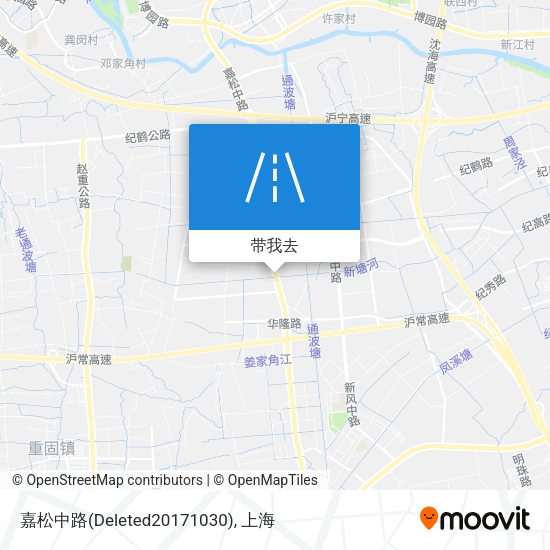 嘉松中路(Deleted20171030)地图