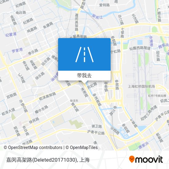 嘉闵高架路(Deleted20171030)地图