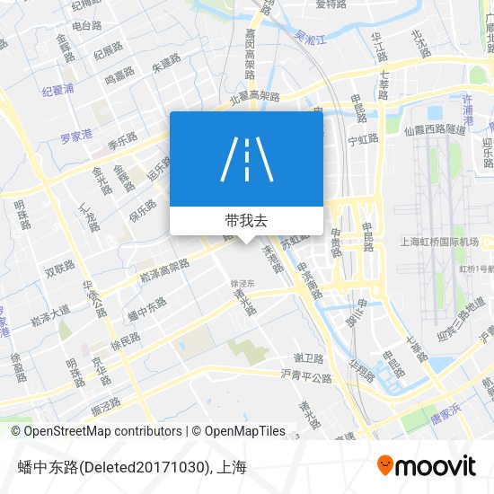 蟠中东路(Deleted20171030)地图