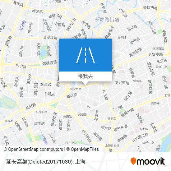 延安高架(Deleted20171030)地图