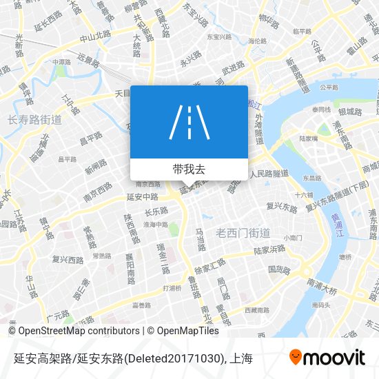 延安高架路/延安东路(Deleted20171030)地图