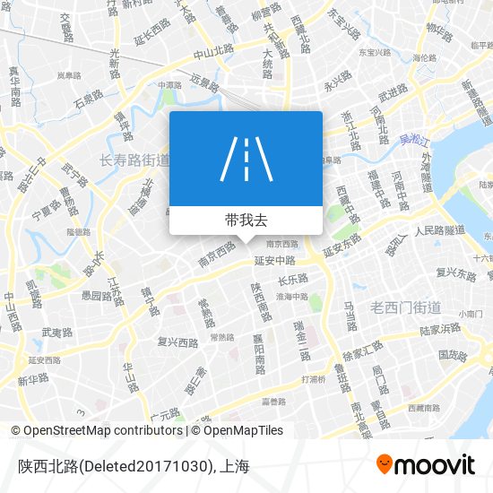 陕西北路(Deleted20171030)地图