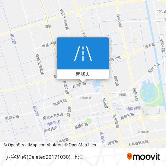 八字桥路(Deleted20171030)地图