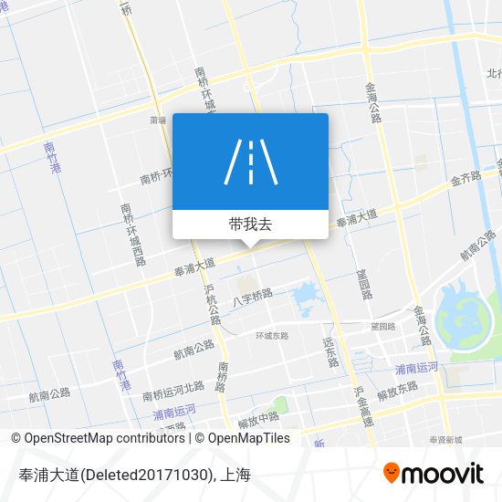 奉浦大道(Deleted20171030)地图