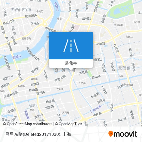 昌里东路(Deleted20171030)地图