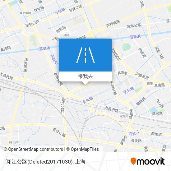 翔江公路(Deleted20171030)地图