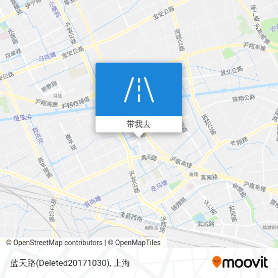 蓝天路(Deleted20171030)地图