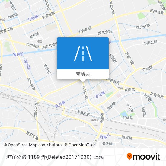 沪宜公路 1189 弄(Deleted20171030)地图