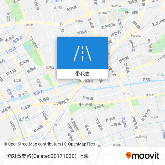 沪闵高架路(Deleted20171030)地图